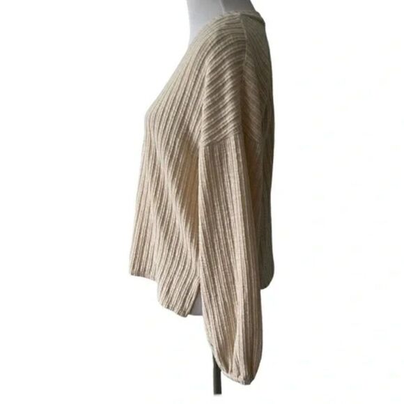 Very J V Neck Ribbed Sweater size S - Picture 2 of 6
